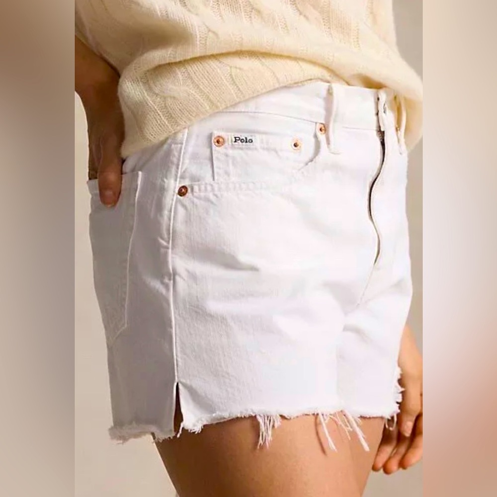 Women’s Polo Ralph Lauren Denim Shorts - Picture 3 of 4